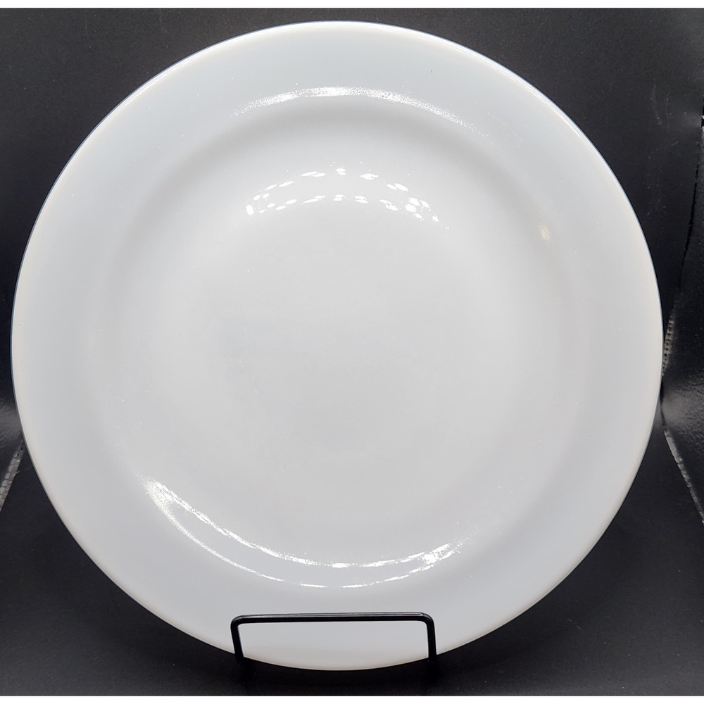 Vintage Pyrex Tableware By Corning - Opal Glass- Restaurant Plates; Set Of 6; 9"